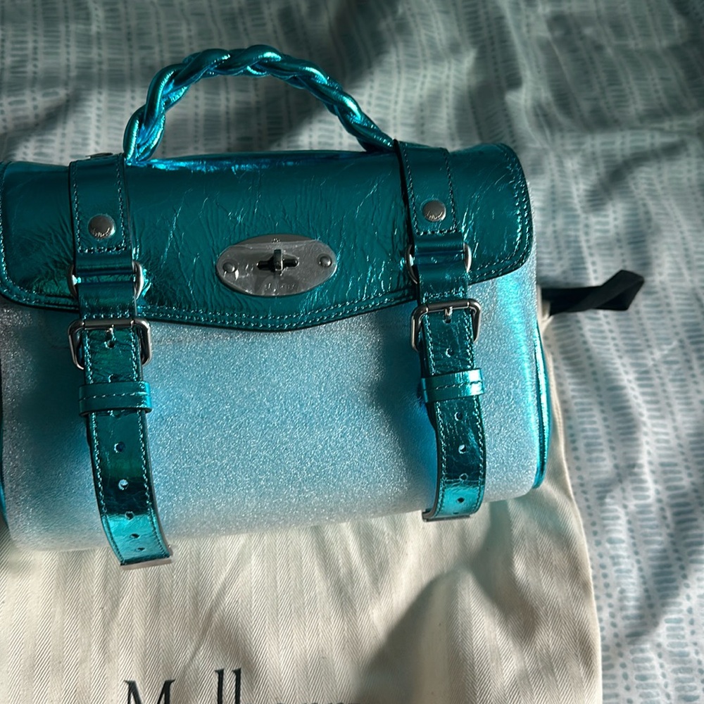 Mulberry mini Alexa in Portobello blue
